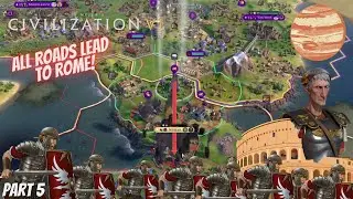 WAR with CHINA... Again | Civilization 6 ROME Walkthrough | Part 5
