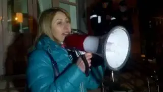 Protest la Direcţia educaţie: NU NE OTRĂVIŢI COPIII! - Curaj.TV