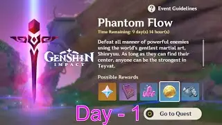 Phantom Flow Event !!! | Day - 1| Electrograna's Triumph【Genshin Impact】