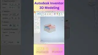 Autodesk Inventor 3D Modeling #autodeskinventortutorial #3dmodeling #3dcad #autodeskinventor