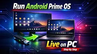 Run Live Android Prime OS in Your PC Step By Step