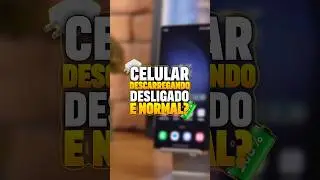 CELULAR DESCARREGANDO DESLIGADO É NORMAL? #tech #celular