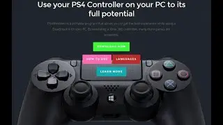 How to use the PS4 DualShock 4 controller on a PC