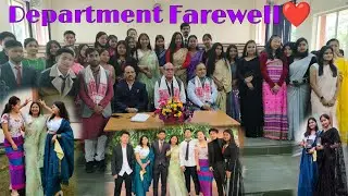 Department Farewell❤️ ll Gonna miss you all guys ll 🥺💕 NEHU