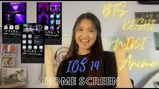 IOS 14 Home Screen Customization (BTS+Keshi+Niki+Anime ideas)