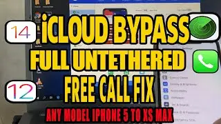 NEW iCloud Bypass Fix CALLS FREE TOOL | Any iOS 14.3 / 12.4.5 | iPhone 5 to XS MAX