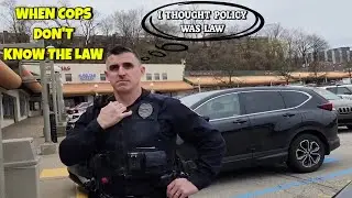 Cops Clueless Of Law | Policy Is Not Law