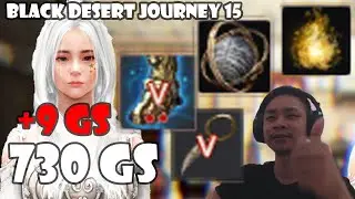 Flame, Artifact Drop, Pen Narc, Duo Ator's Shoes  [+9GS] 730 GS | Black Desert Journey Eps 15