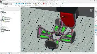 Dynamic Machine Control for Roughing - PowerMill 2021.1