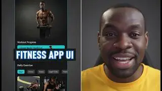 How to Design a Fitness App UI in Figma | Mobile App UI/UX Tutorial