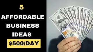 5 affordable business ideas you can start for less than $1000 🤑💵
