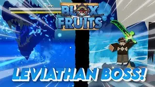 I Found the LEVIATHAN! (FIRST TIME) | Blox Fruits