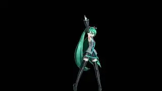 Miku Ten thousand stars - MMD Hologram Ready