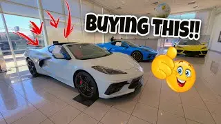 TRADING IN MY BMW I8 FOR A CORVETTE C8!?!?
