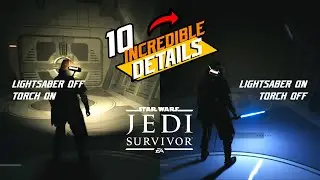 10 incredible details in Star Wars Jedi: Survivor #starwarsjedisurvivor