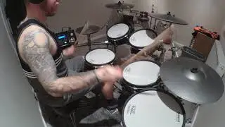 Gary Moore- Walking By Myself (drum cover)