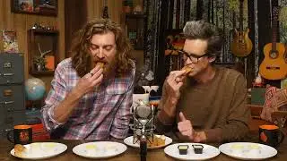 Rhett & Link But They're Only Chewing | Garlic Butter | Good Mythical Morning - ASMR
