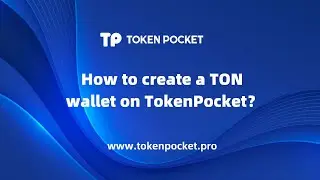How to create a TON wallet on TokenPocket? #ton #wallet #crypto #telegram #taptoearn