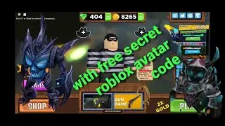 Roblox shoot out-with secret avatar code #roblox