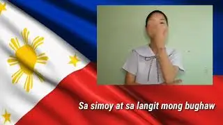 Lupang Hinirang in Sign Language