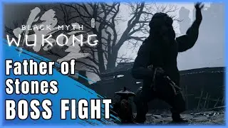 Black Myth Wukong Father of stones Boss fight 4k