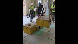5 Ton crane load test in 132kV GIS Room. @ElectricalSubstation.