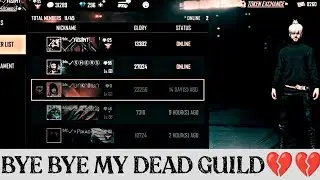 I Am Leaving My Old Guild 💔💔😭!!#sadstatus #sadsong #sad#moodoff