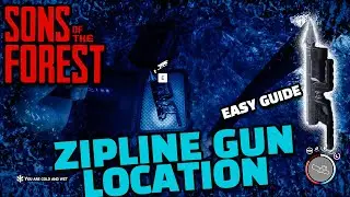Sons Of The Forest - How to get the Zipeline Gun