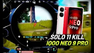 I Got 11 KILLS on iQOO Neo 9 Pro with AMAZING Domination in BGMI! | HackurIsLive
