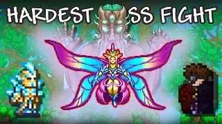 We Tried Terraria's HARDEST Boss Fight and It Was HILARIOUS