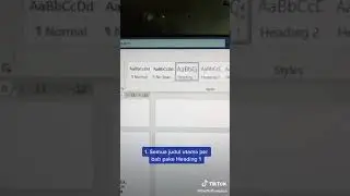 CARA BIKIN DAFTAR ISI OTOMATIS| TIKTOK