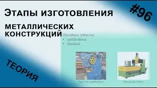 Технологические этапы изготовления металлических конструкций / Теория Начальный уровень