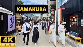 KAMAKURA, JAPAN 🇯🇵 [4K] KAMAKURA — Walking Tour — SEPTEMBER 2024