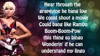Nicki Minaj - Va Va Voom Lyrics Video