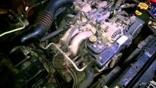 Звук мотора 2,2 Subaru Legacy