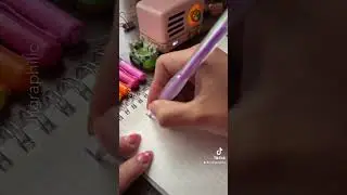 Sígueme para más escritura linda #lettering #tutorial #caligrafiacreativa #shorts