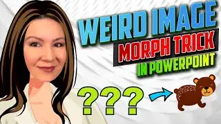 Weird Image Morph Trick in PowerPoint - Turn Yourself into an Animal!
