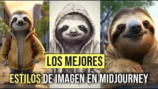 Los mejores ESTILOS ARTÍSTICOS en Midjourney para crear imágenes✍ TUTORIAL MIDJOURNEY