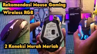 Rekomendasi Mouse Gaming M08 Wireless Harga Terjangkau! Bisa 2 koneksi Praktis Tanpa Delay!