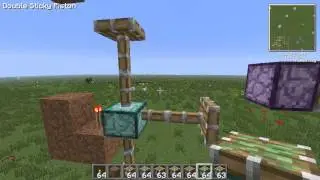 Minecraft 1.4.7: More Piston Mod Glitch