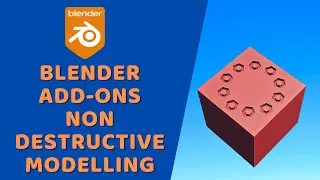 Blender Add-ons - ND (Non-Destructive Modelling)