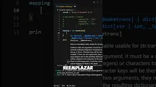 A que no conocías este método de strings en Python #shorts