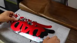 How to apply HTV to a Shirt and know it's adhered
