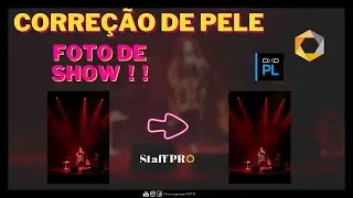 Correção de pele no Photolab - Fotografia de Show