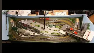 Extended version - Model railway - "Proof of concept" 2' x 6' (24" × 72") OO gauge layout -  Trailer