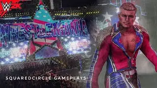 Cody Rhodes 2022 Wrestlemania 38 Debut w/ Kingdom Theme | WWE 2K19 PC / PS4 Mods