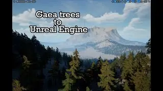 Gaea Arboreal node tree map to Unreal Engine PCG Part 1 of 2