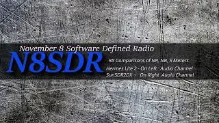 Receiver comparison between Hemes Lite 2 and SunSDR2DX. PLEASE READ Description for Setup Details.