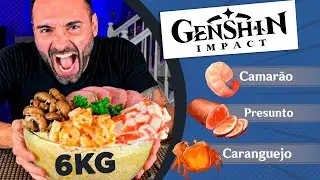 SPECIAL GENSHIN IMPACT!! 13 PONDS OF FOOD!!