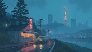 Rainy Café Ambience ☕ Soft Lofi Beats for Deep Focus